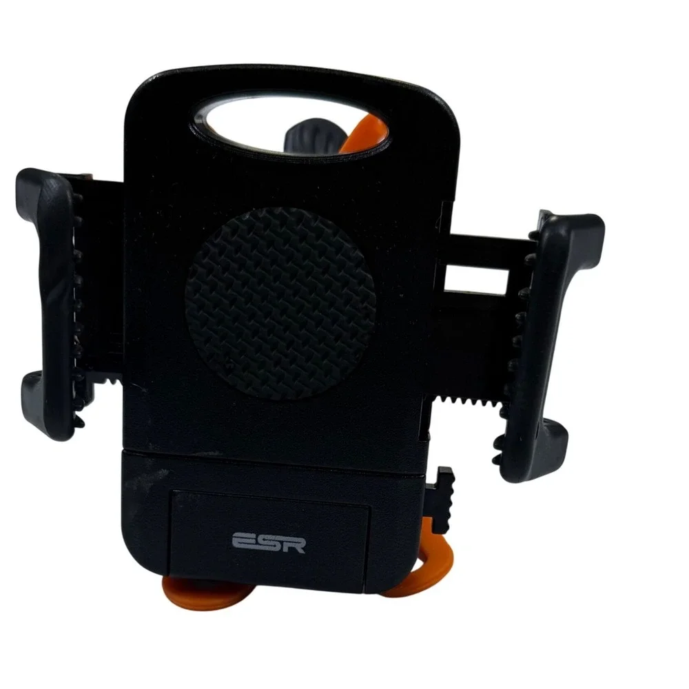 ESR Bike Phone Mount Adjustable Handlebar Holder Black Orange‎ Universal Clamp